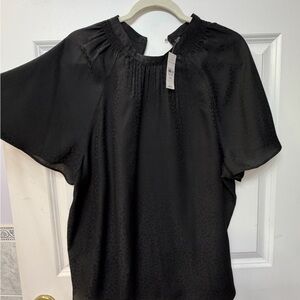 Ann Taylor Black Blouse